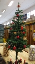Weihnachtsbaum künstlicher Christbaum Tannenbaum Kunstbaum + Ständer + Gratis Teelichhalter